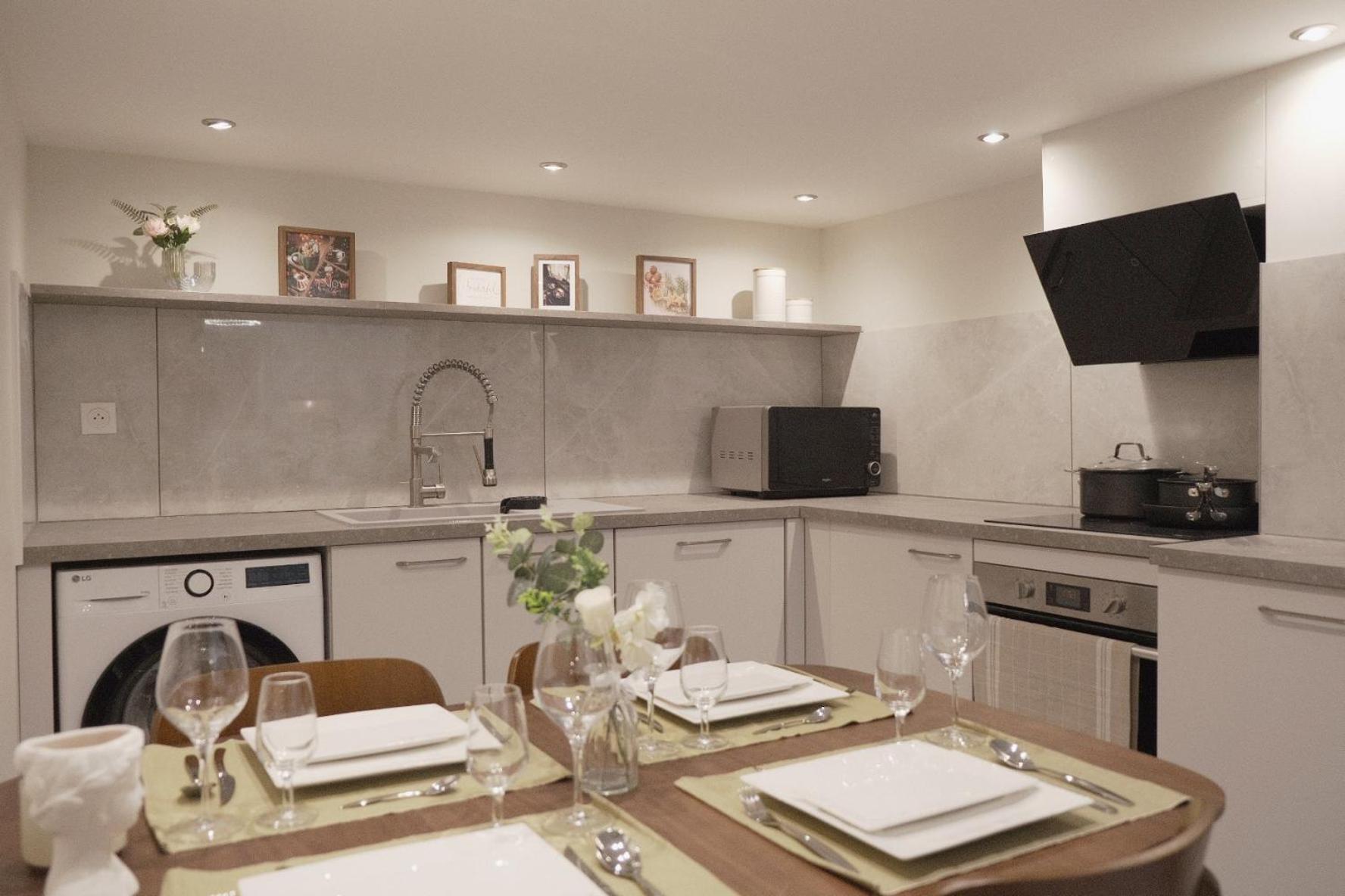 Appartement Mezzanine Contemporain Hypercentre Caen - Chez Jannie Dış mekan fotoğraf