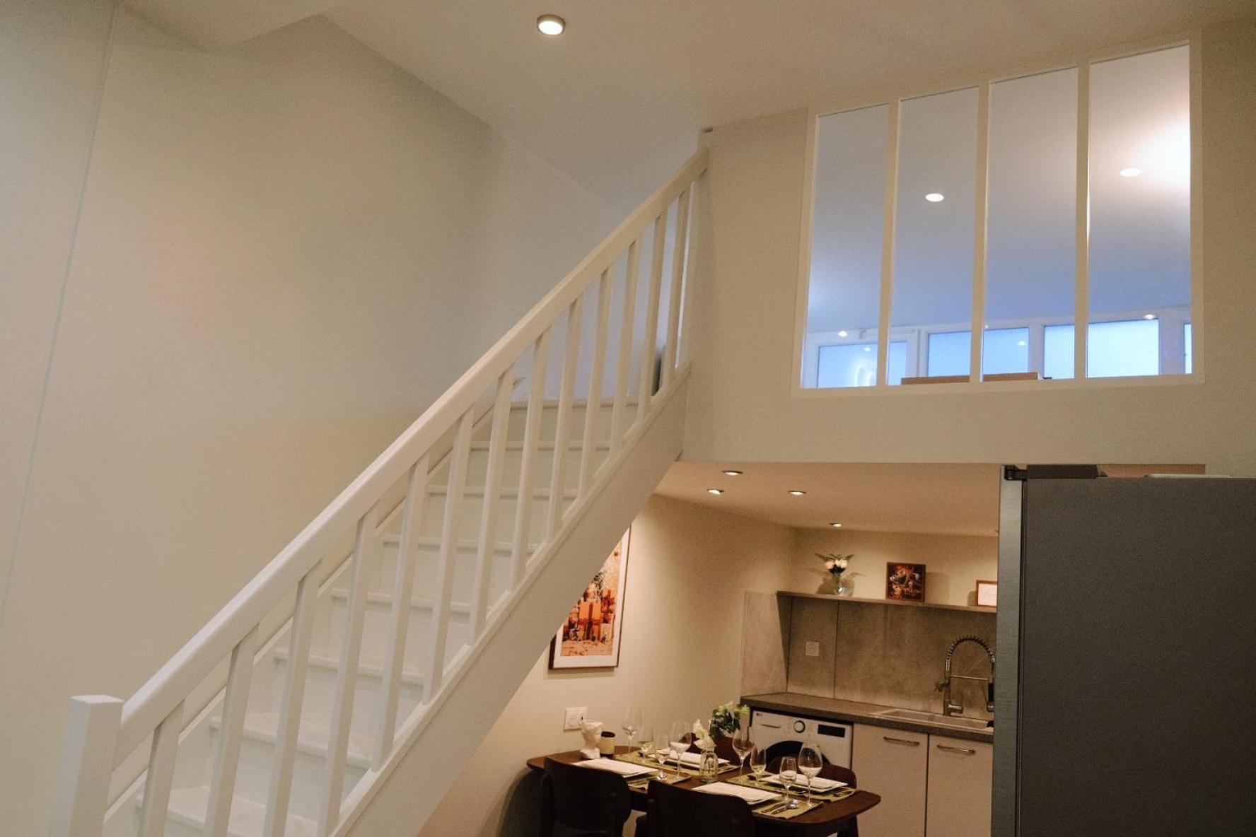 Appartement Mezzanine Contemporain Hypercentre Caen - Chez Jannie Dış mekan fotoğraf